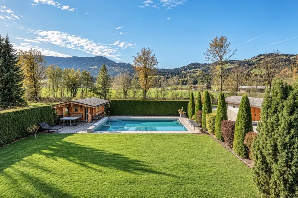 KITZIMMO-Landhaus in Toplage mit Pool - Immobilien Reith bei Kitzbühel.