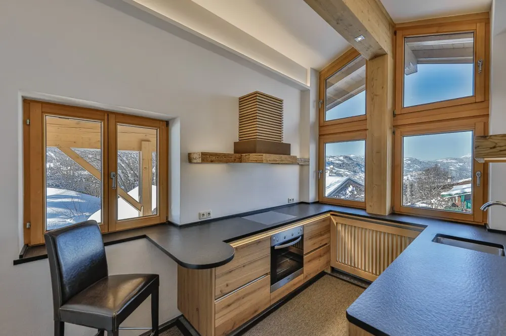 KITZIMMO-hochwertige Dachgeschoss - Maisonette auf der Bichlalm mieten - Immobilien Kitzbühel.
