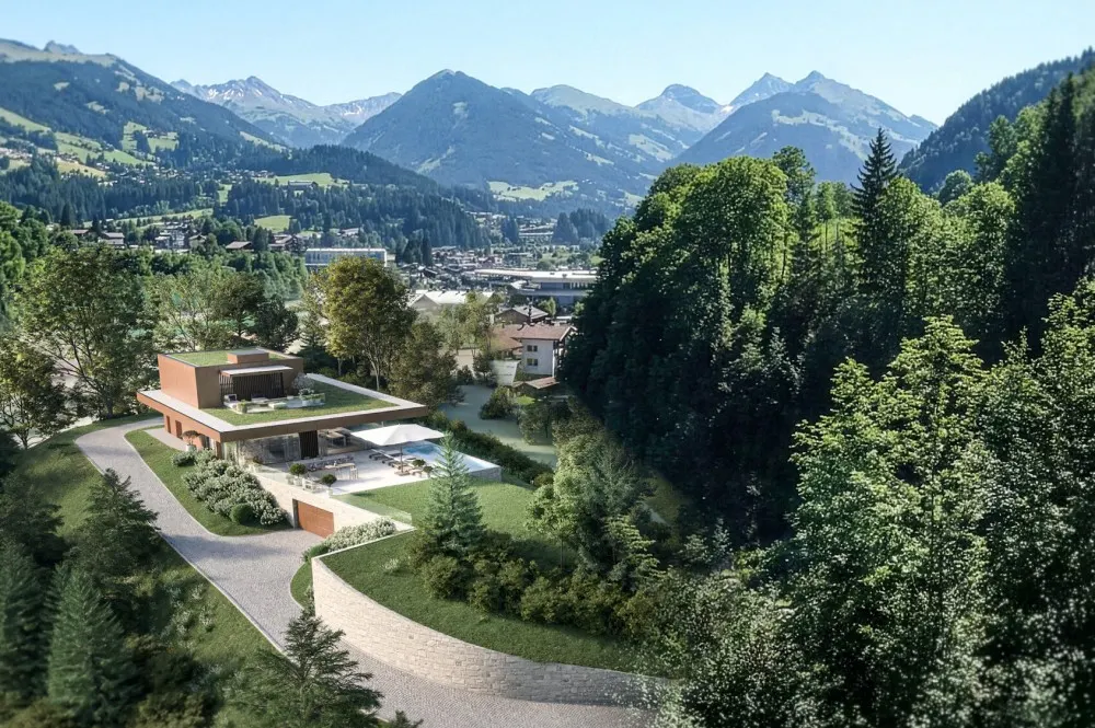KITZIMMO-Residenz Ludwig - Luxusvilla in einzigartiger Aussichtslage - Immobilien Kitzbühel.