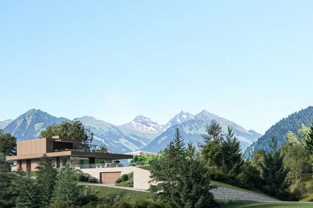 KITZIMMO-Residenz Ludwig - Luxusvilla in einzigartiger Aussichtslage - Immobilien Kitzbühel.