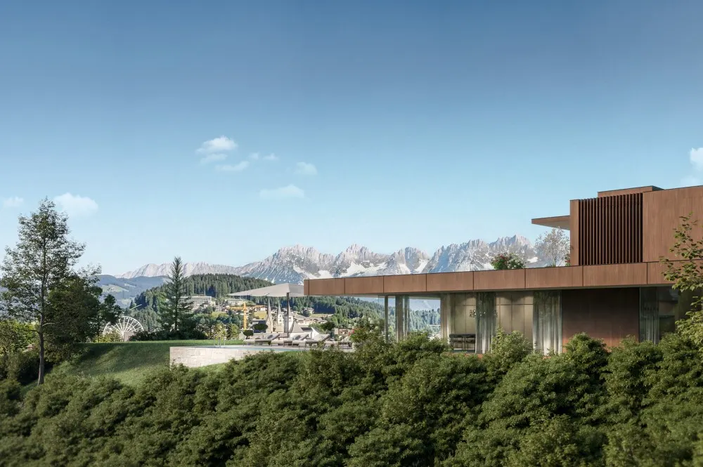 KITZIMMO-Residenz Ludwig - Luxusvilla in einzigartiger Aussichtslage - Immobilien Kitzbühel.