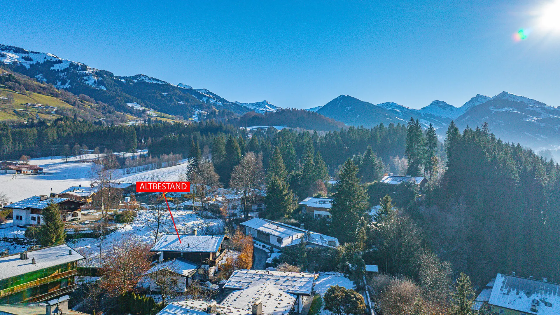 KITZIMMO-Baugrundstück mit Altbestand auf der Bichlalm kaufen - Immobilien Kitzbühel.