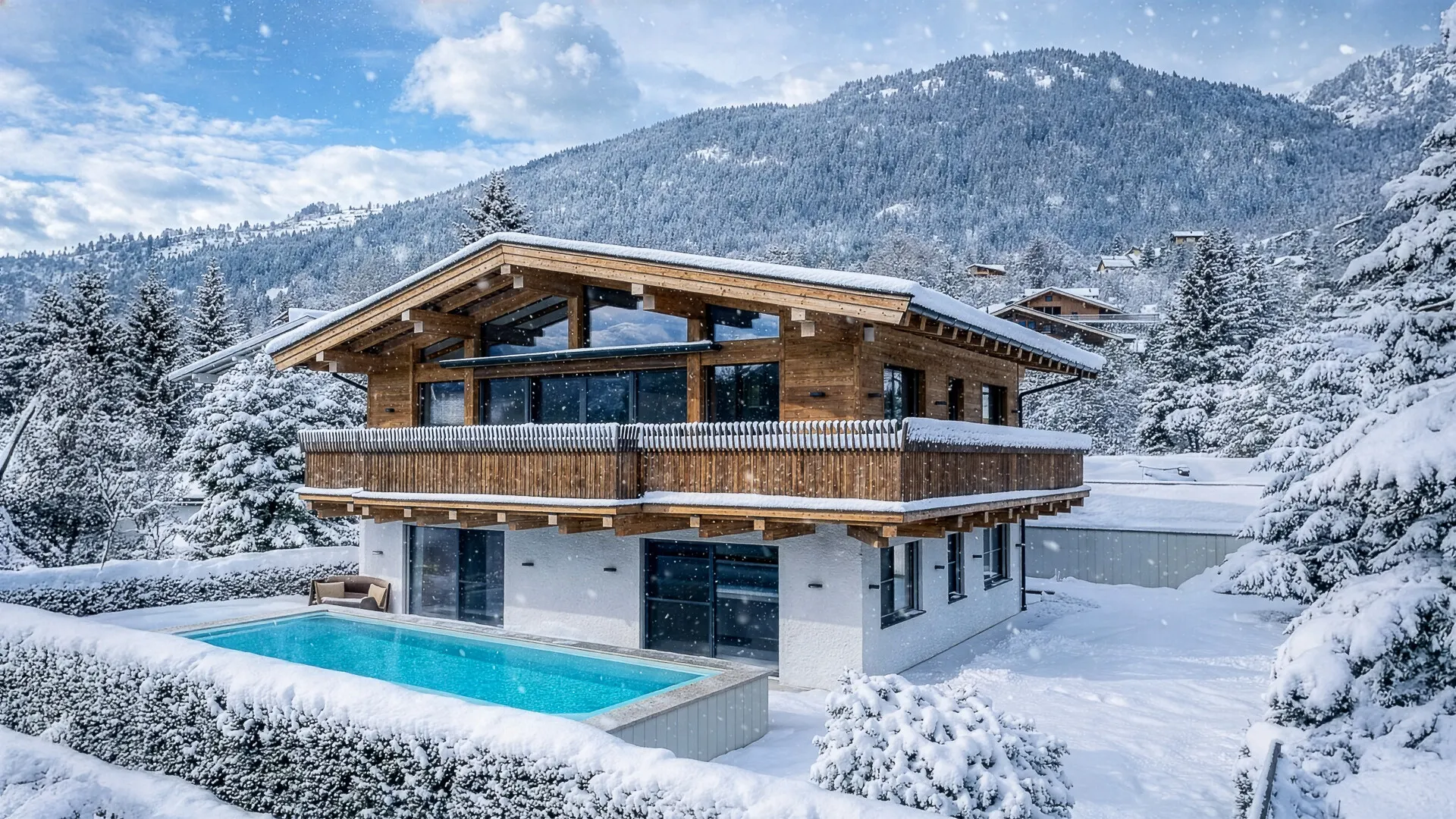 KITZIMMO-Luxusvilla mit Pool in Toplage am Sonnberg kaufen - Immobilien Kitzbühel.