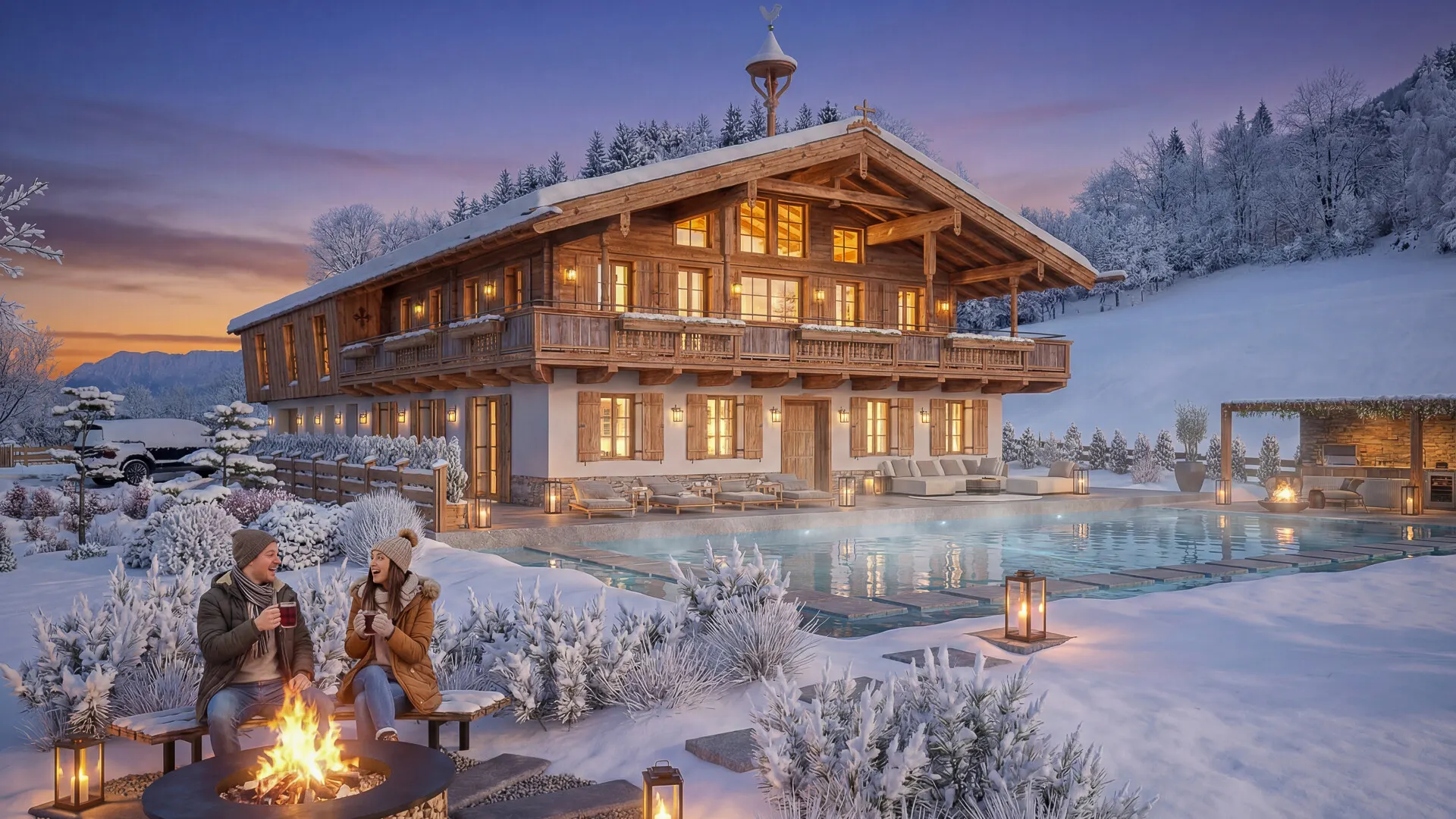 KITZIMMO-Luxusanwesen in bester Lage kaufen - Immobilien Kitzbühel.