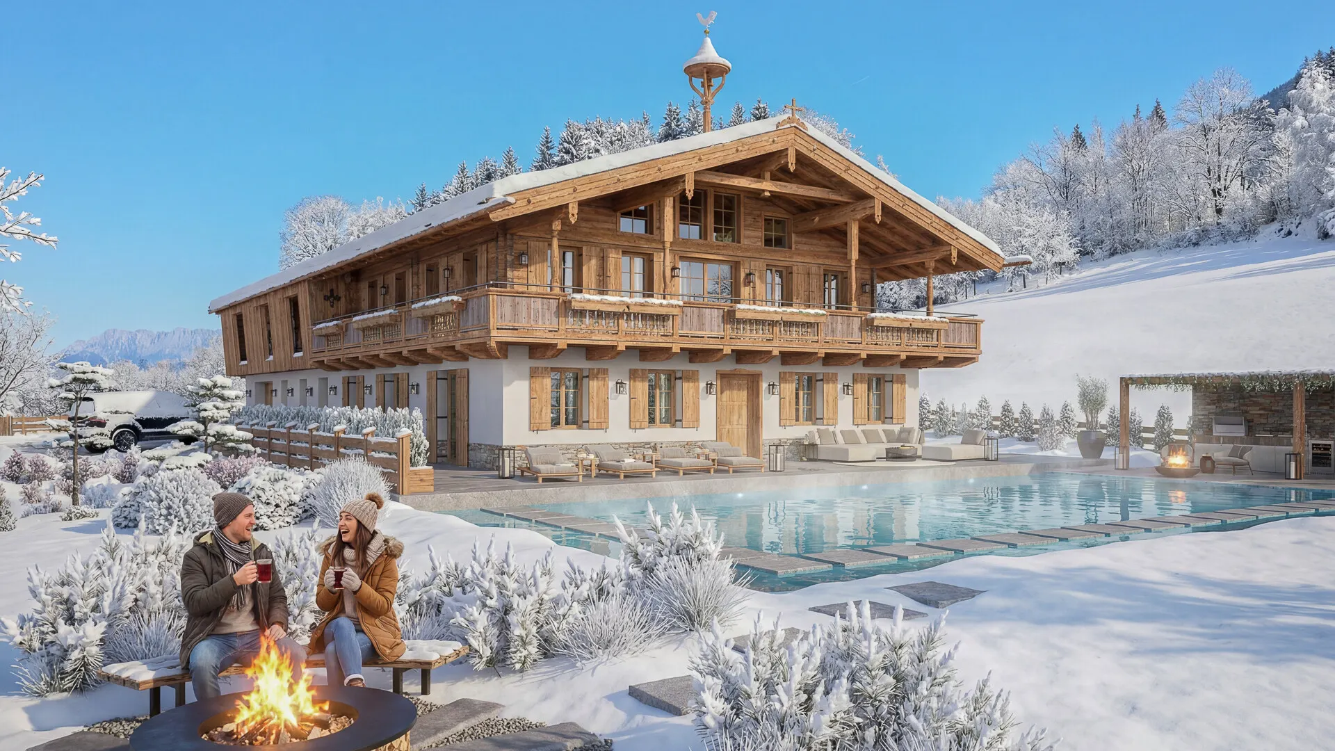 KITZIMMO-Luxusanwesen in bester Lage kaufen - Immobilien Kitzbühel.