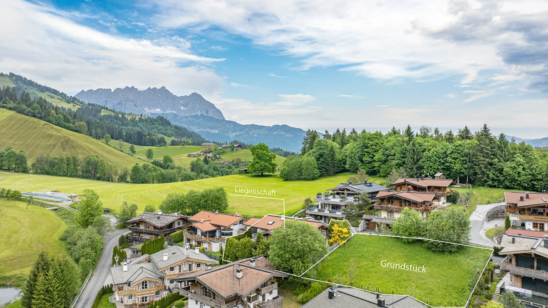 KITZIMMO-Exklusives Chalet mit Kaiserblick in Toplage kaufen - Immobilien Reith bei Kitzbühel.