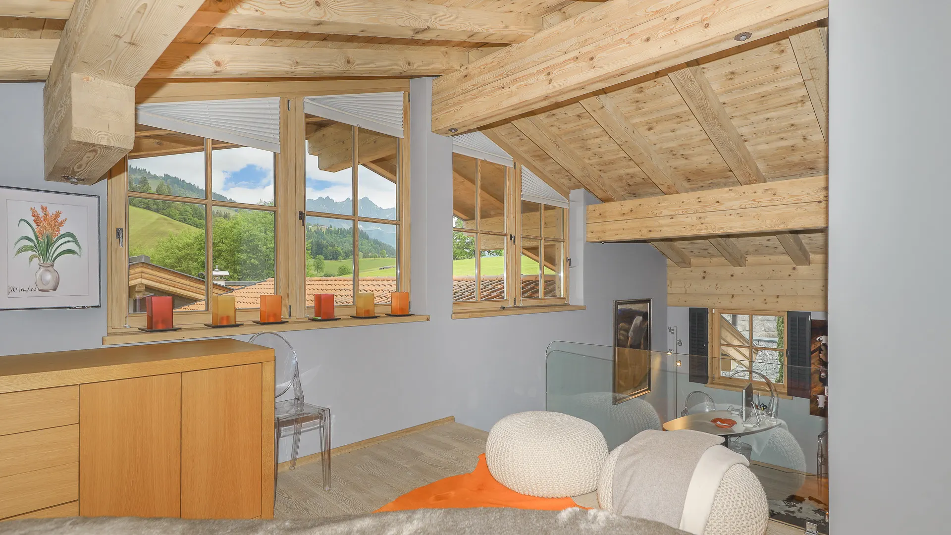 KITZIMMO-Exklusives Chalet mit Kaiserblick in Toplage kaufen - Immobilien Reith bei Kitzbühel.