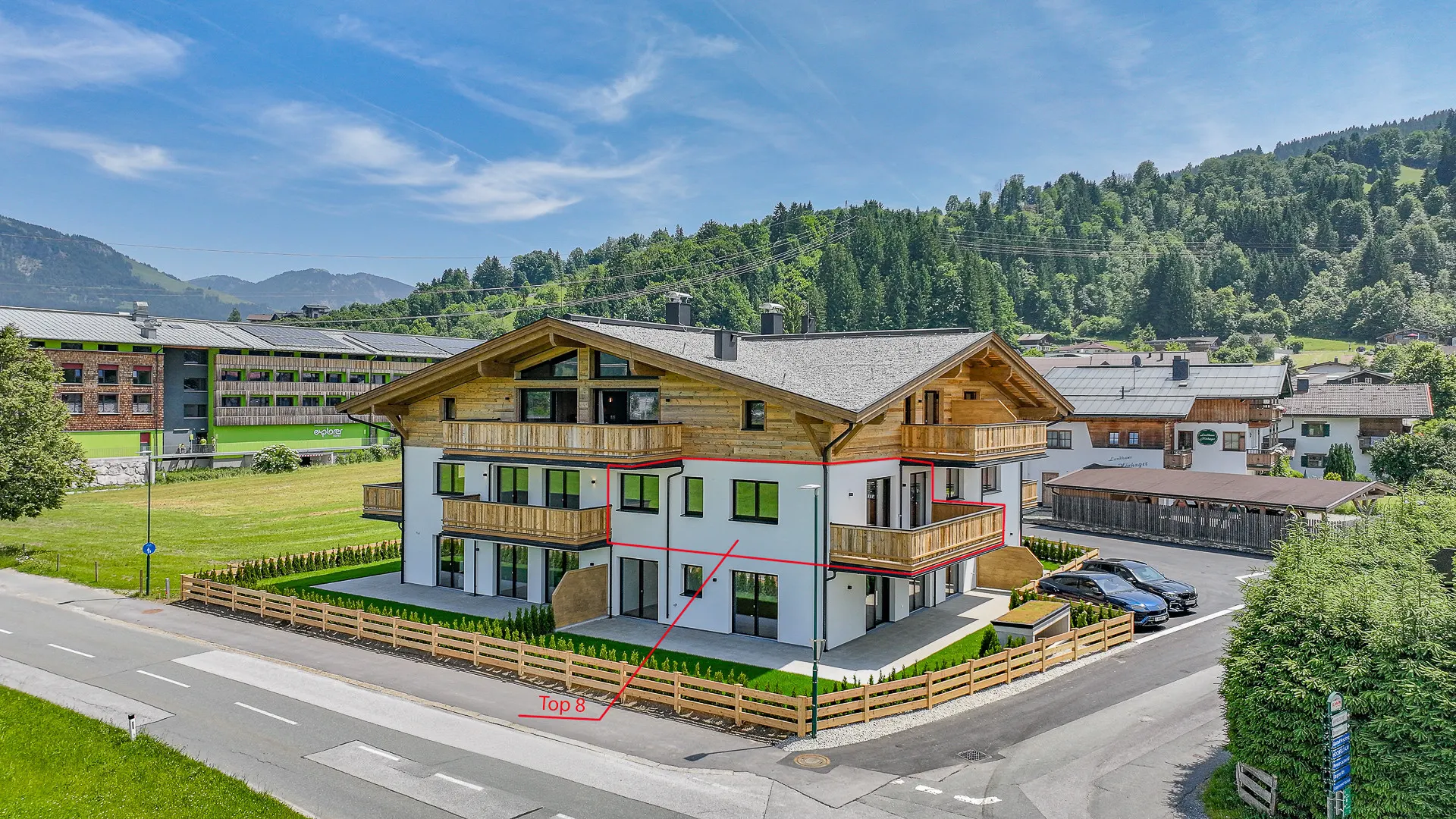 KITZIMMO-Neubauprojekt mit 10 exklusiven Wohnungen kaufen - Immobilien St. Johann.