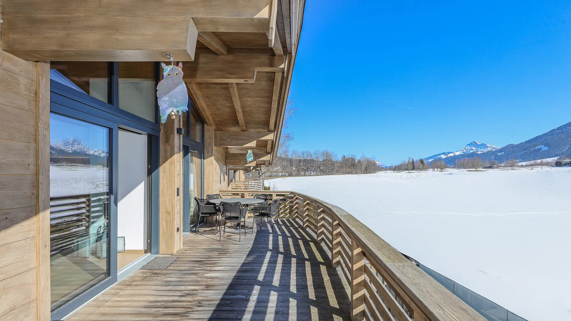 KITZIMMO-Luxuschalet mit Pool und Kaiserblick - Immobilien Ellmau.