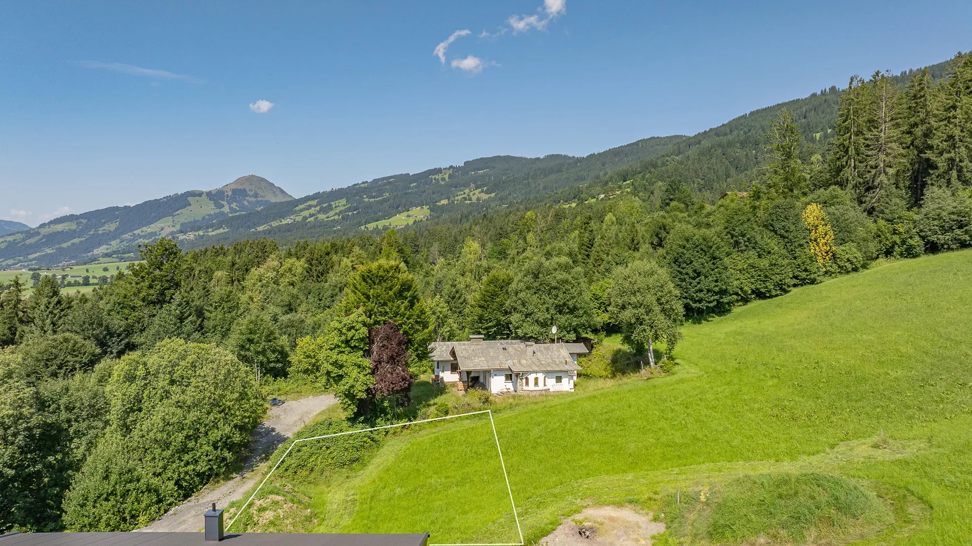 KITZIMMO-Baugrundstück in traumhafter Aussichtslage am Sonnberg - Immobilien Kirchberg.