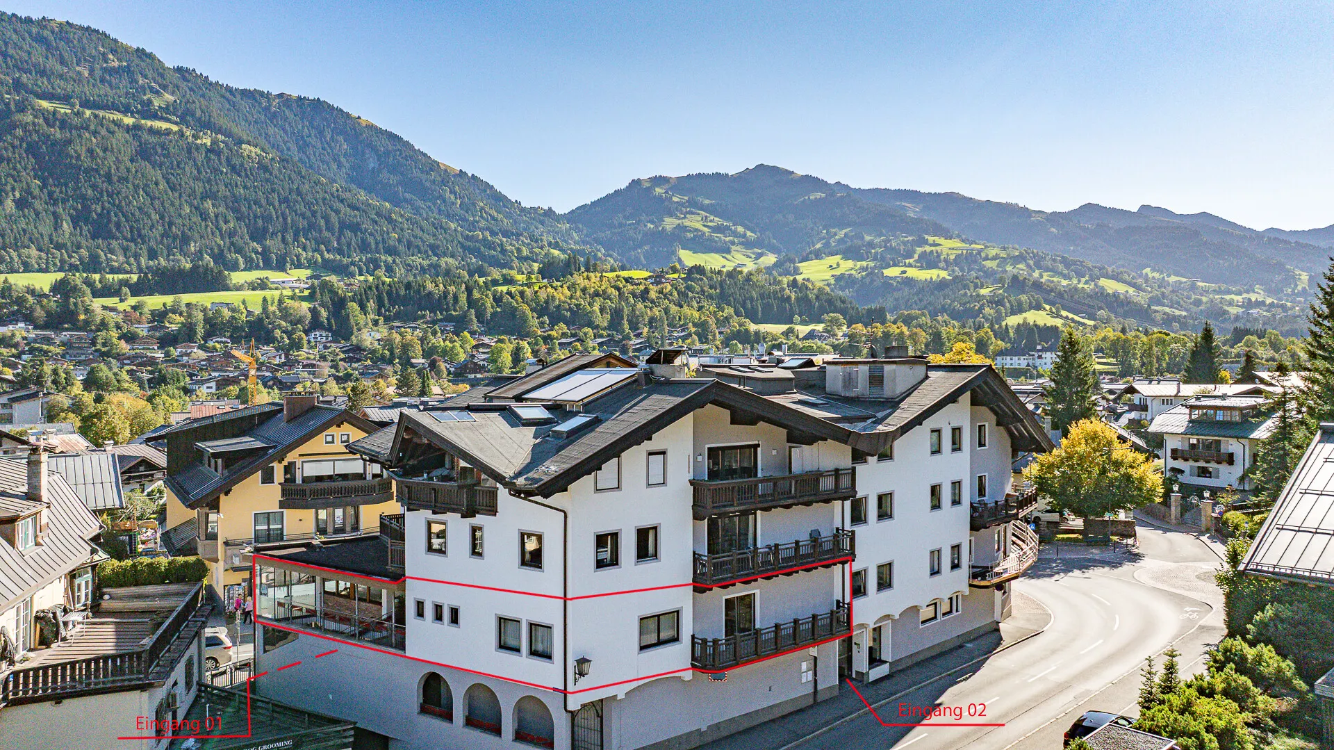 KITZIMMO-Repräsentatives Büro in Top-Zentrumslage mieten - Immobilien Kitzbühel.