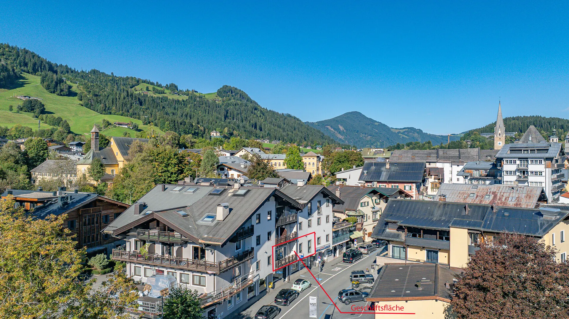 KITZIMMO-Repräsentatives Büro in Top-Zentrumslage mieten - Immobilien Kitzbühel.