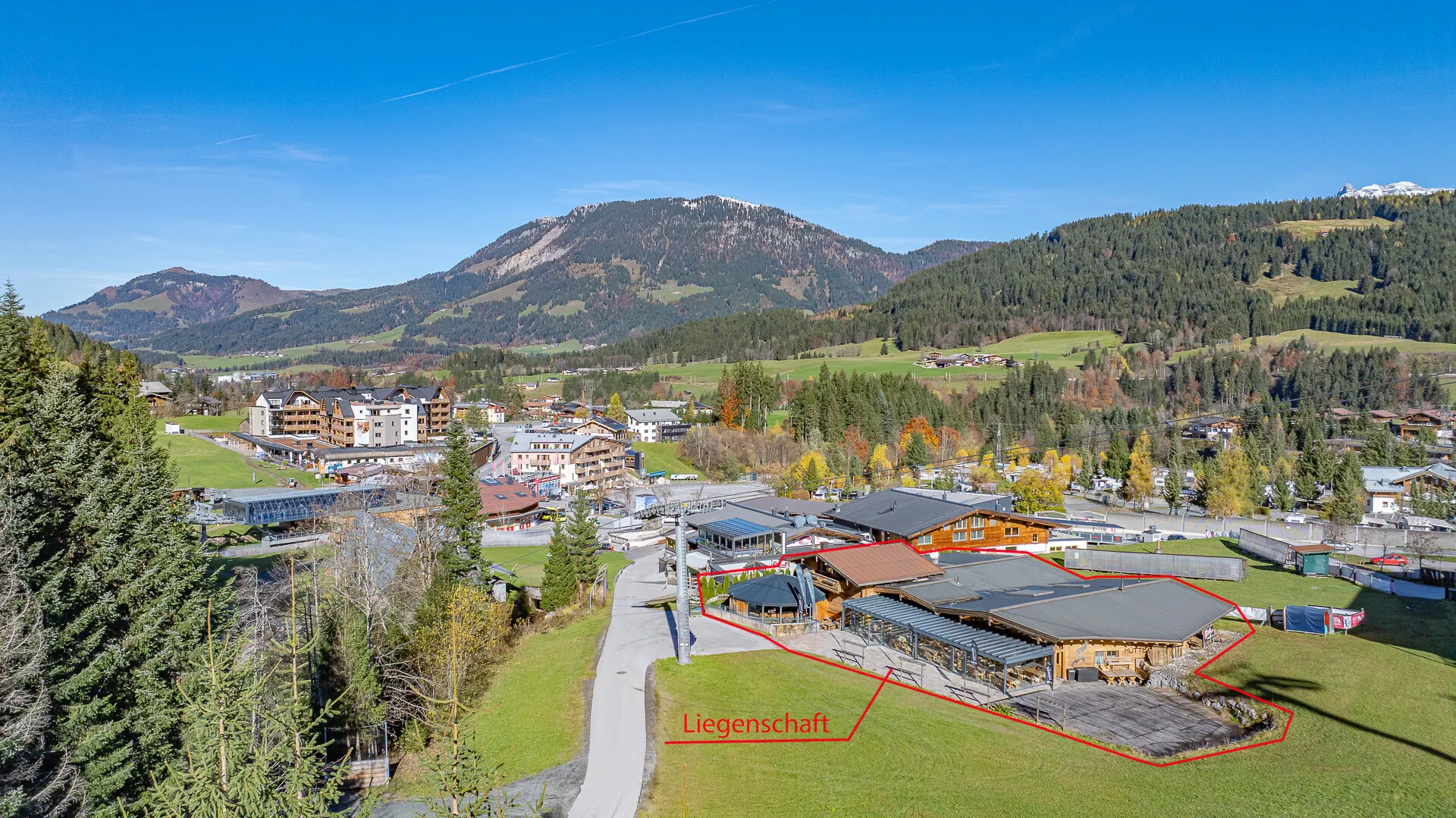 KITZIMMO-Après-Ski & Gastgewerbebetrieb in Toplage an der Skipiste Fieberbrunn kaufen.