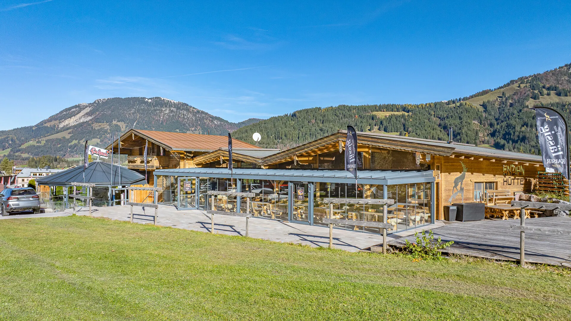 KITZIMMO-Après-Ski & Gastgewerbebetrieb in Toplage an der Skipiste Fieberbrunn kaufen.