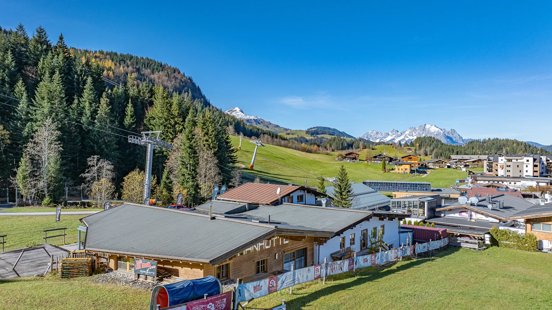KITZIMMO-Après-Ski & Gastgewerbebetrieb in Toplage an der Skipiste Fieberbrunn kaufen.
