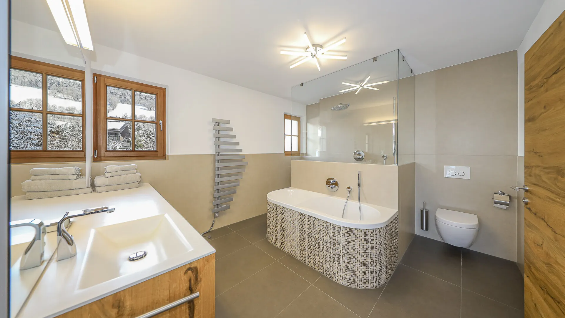 KITZIMMO-Exklusive Gartenwohnung in Top-Ruhelage auf der Bichlalm - Immobilien Kitzbühel.