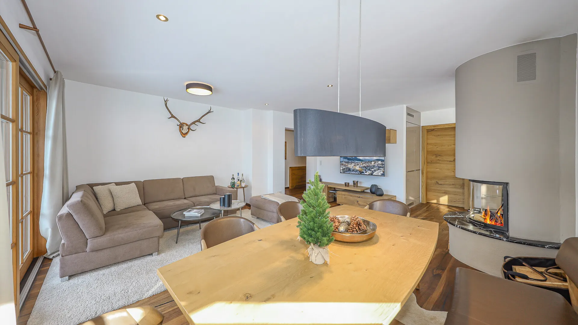 KITZIMMO-Exklusive Gartenwohnung in Top-Ruhelage auf der Bichlalm - Immobilien Kitzbühel.