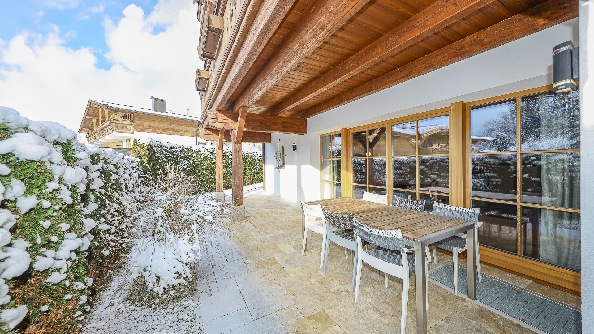 KITZIMMO-Luxus-Gartenwohnung in Toplage kaufen - Immobilien Ellmau.