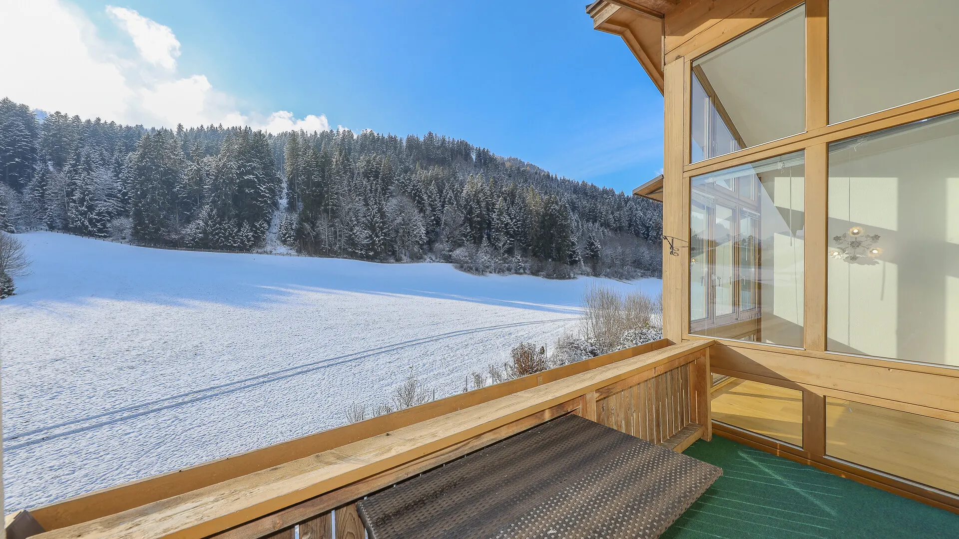 KITZIMMO-Dachgeschosswohnung am Fuße des Hahnenkamm mieten - Immobilien Kitzbühel.