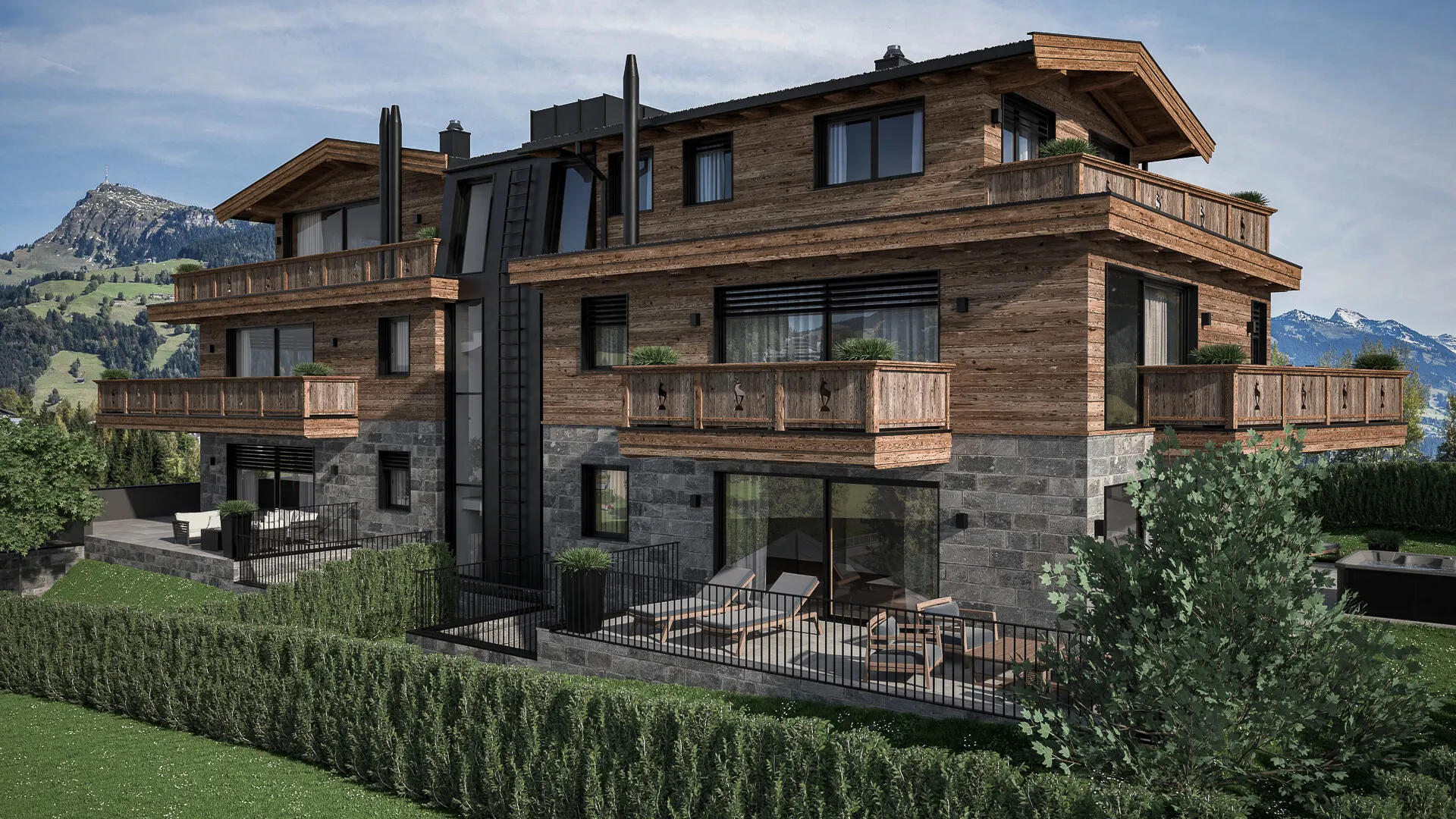 KITZIMMO-Luxuswohnungen am Hahnenkamm kaufen - Immobilien Kitzbühel.