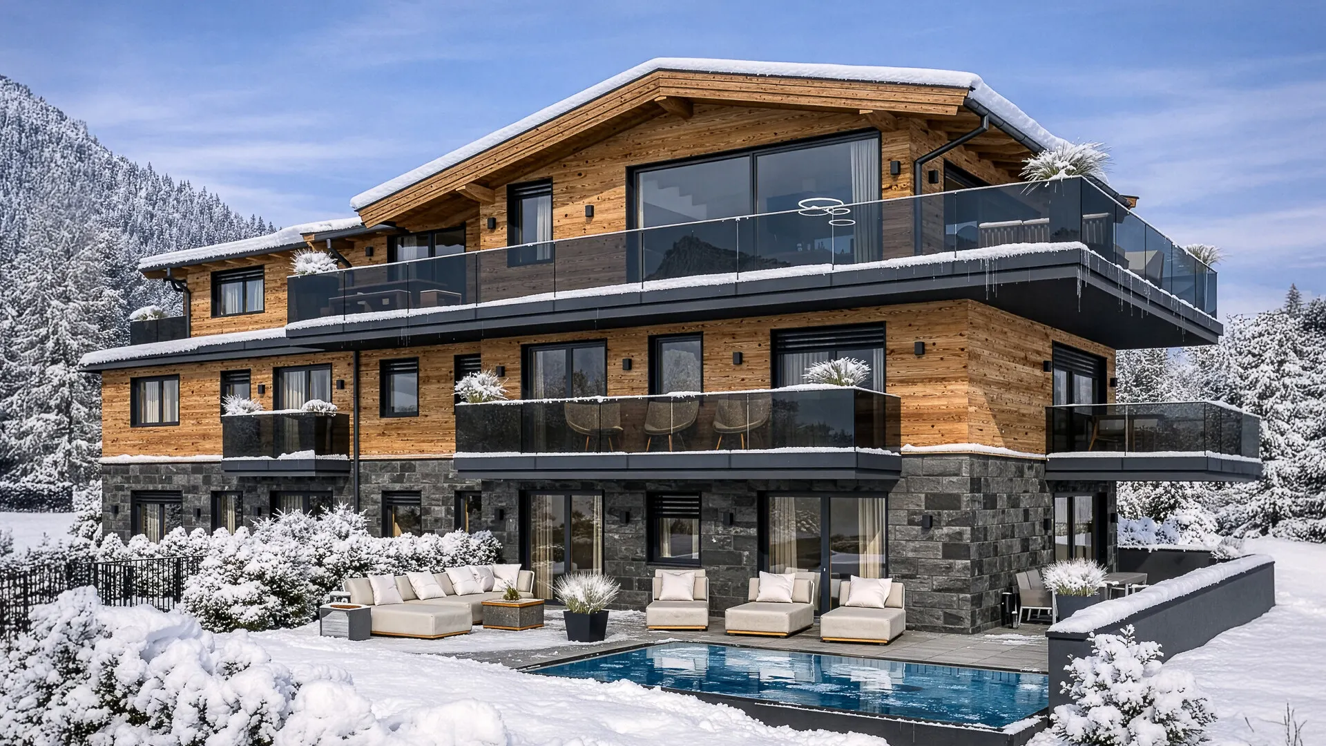 KITZIMMO-Luxuswohnungen am Hahnenkamm kaufen - Immobilien Kitzbühel.