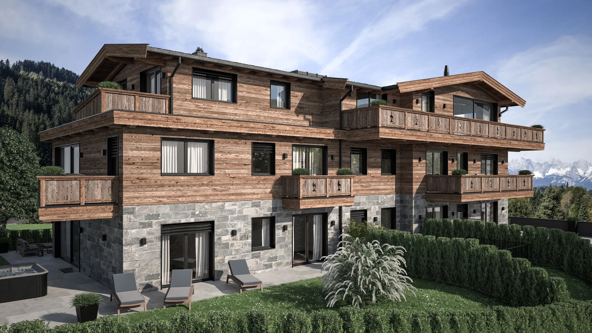 KITZIMMO-Luxuswohnungen am Hahnenkamm kaufen - Immobilien Kitzbühel.