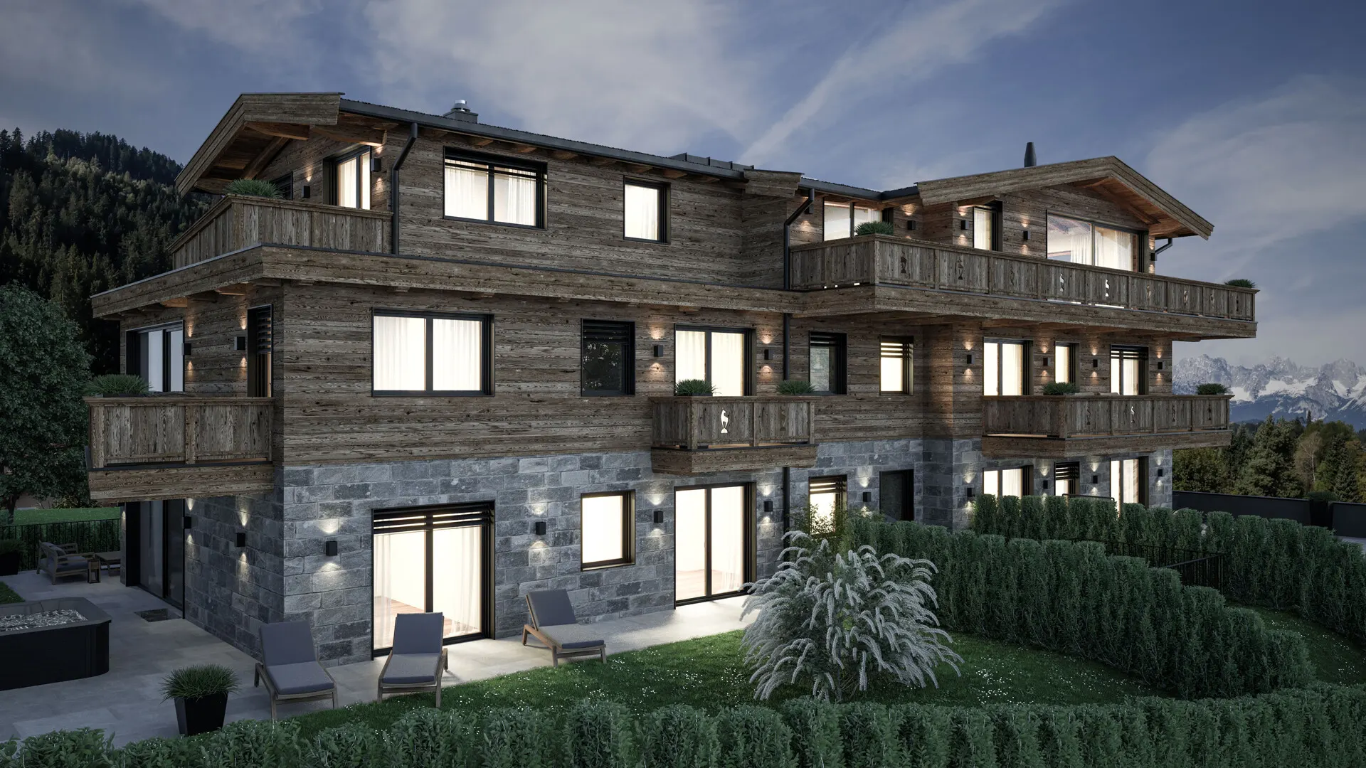 KITZIMMO-Luxuswohnungen am Hahnenkamm kaufen - Immobilien Kitzbühel.