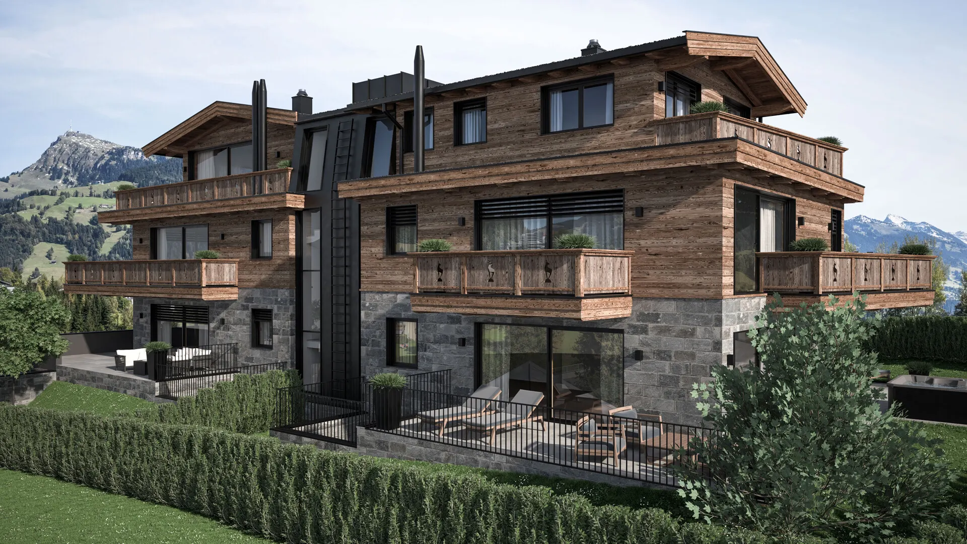 KITZIMMO-Luxus-Penthouse am Hahnenkamm kaufen - Immobilien Kitzbühel.