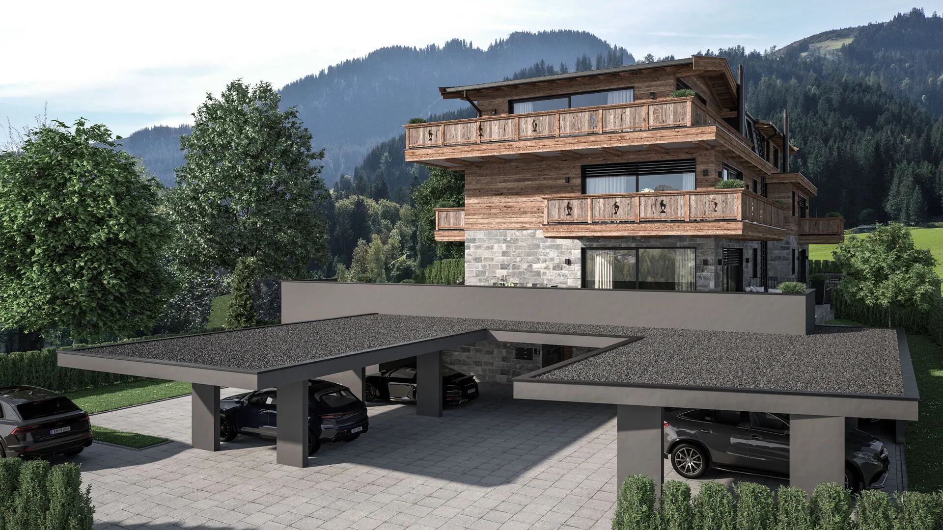 KITZIMMO-Luxus-Penthouse am Hahnenkamm kaufen - Immobilien Kitzbühel.