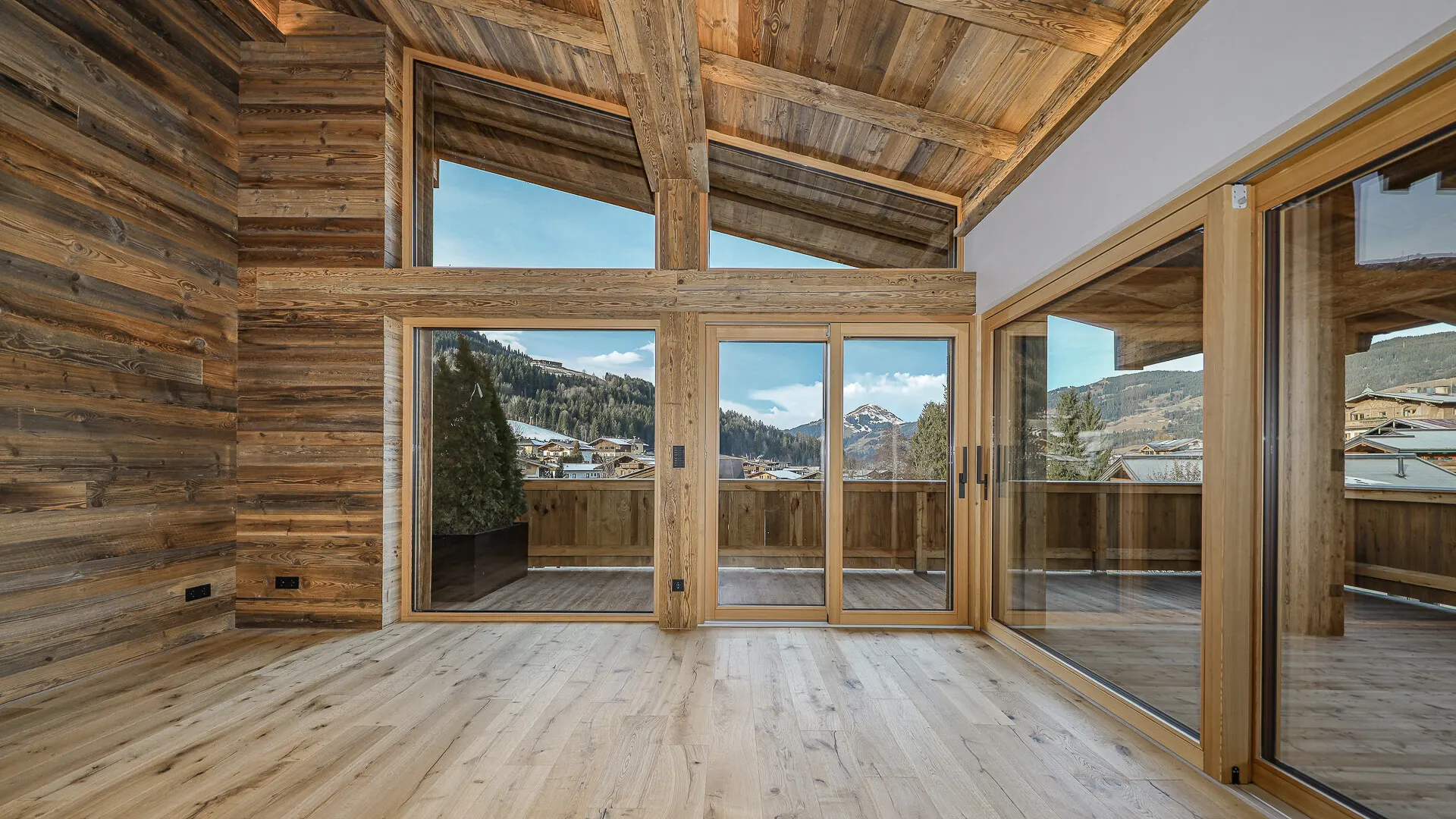 KITZIMMO-Exklusives Neubau-Penthouse mit Ski/in-Ski/out - Immobilien Kirchberg.