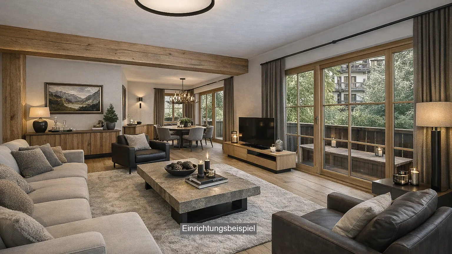 KITZIMMO-Freizeitwohnsitz in zentraler Top-Grünruhelage kaufen - Immobilien Kitzbühel.