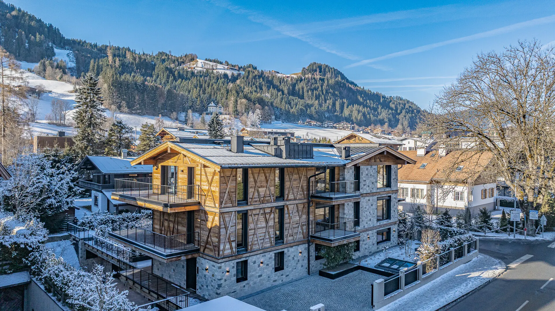 KITZIMMO-Elegante Erdgeschossmaisonette nahe dem Skilift kaufen - Immobilien Kitzbühel.