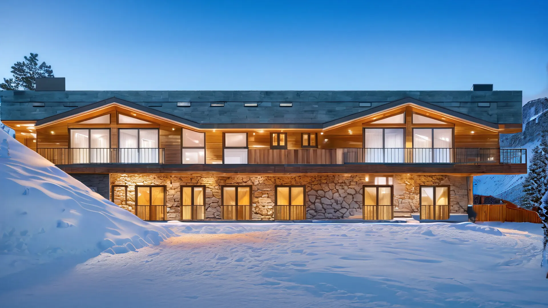 KITZIMMO-Grundstück mit Baugenehmigung für 3-Luxuswohnungen - Immobilien Kitzbühel.