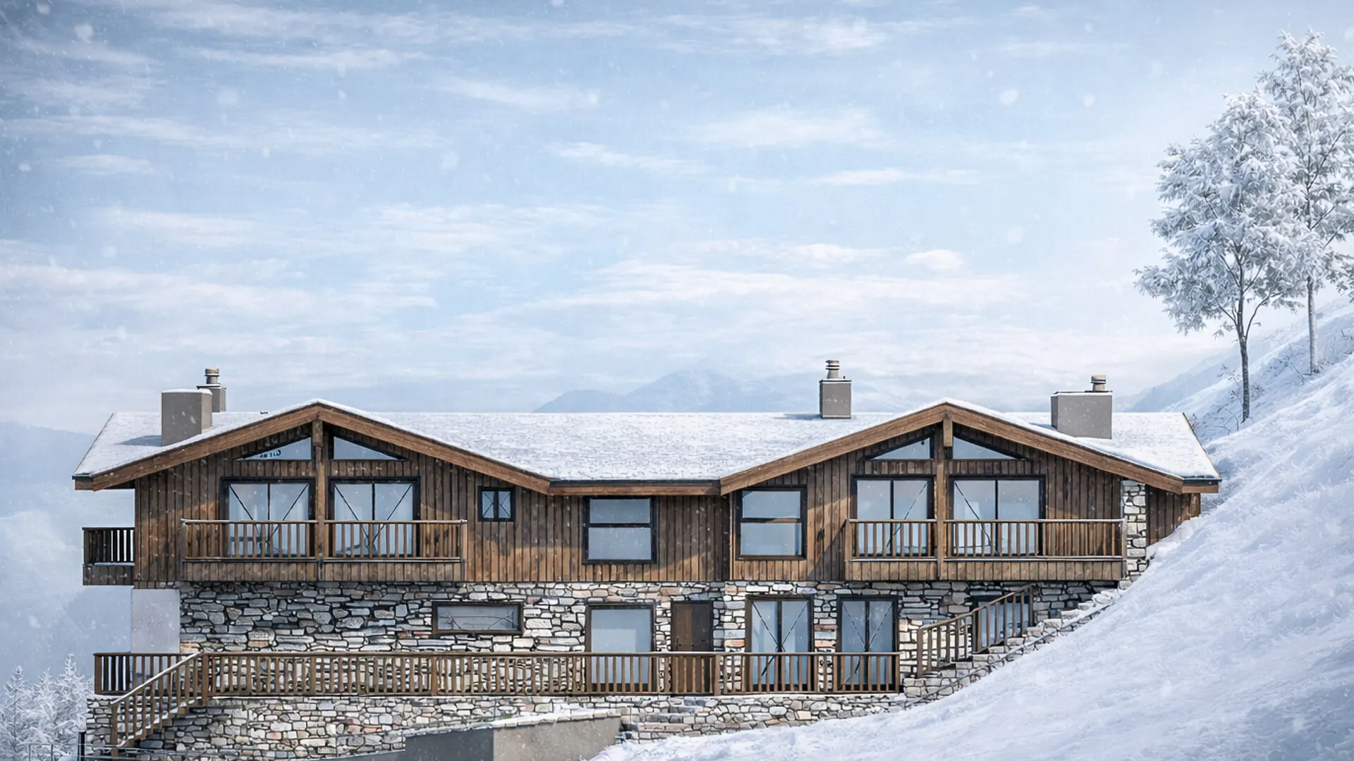 KITZIMMO-Grundstück mit Baugenehmigung für 3-Luxuswohnungen - Immobilien Kitzbühel.