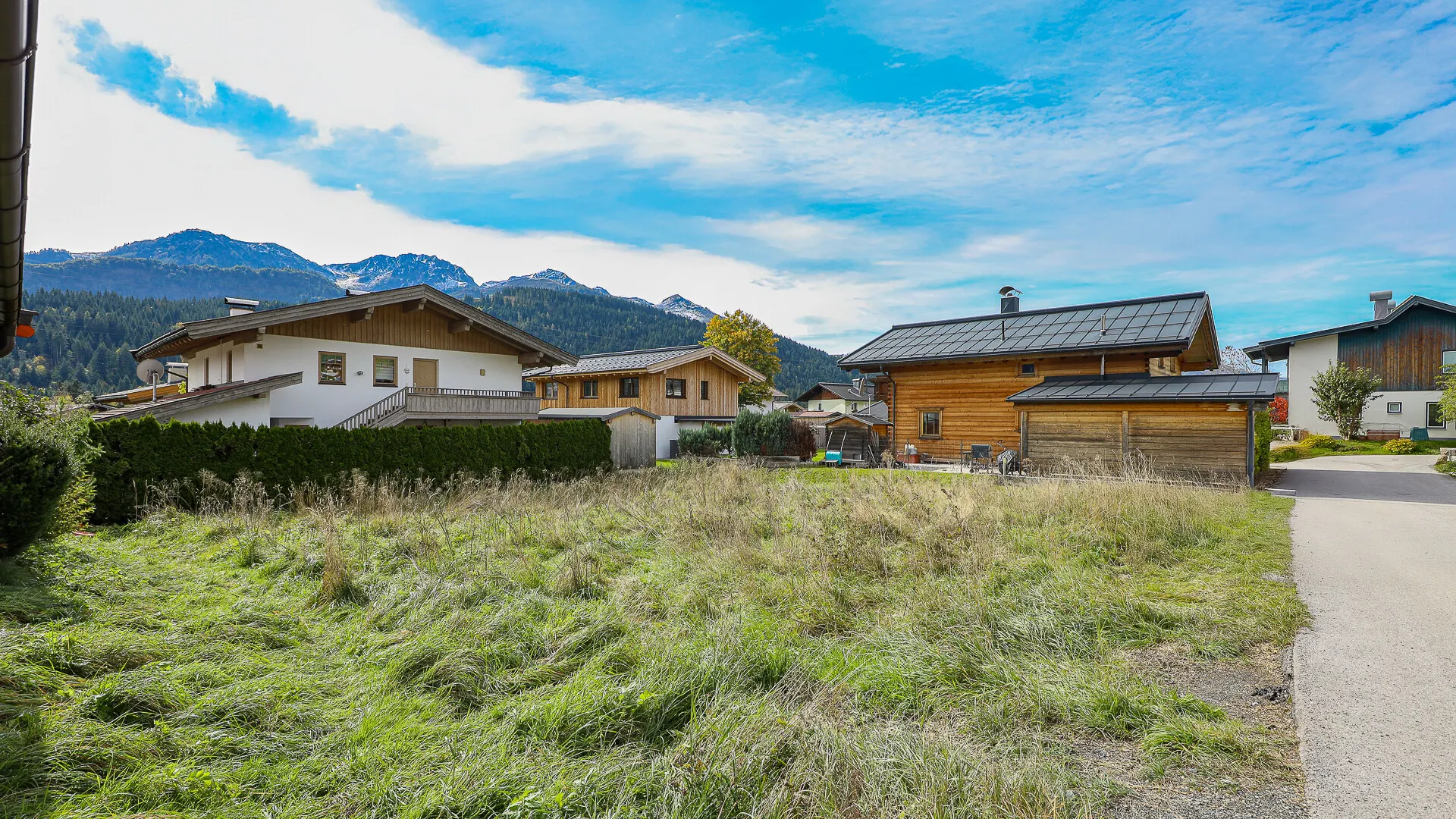 KITZIMMO-Grundstück mit Baugenehmigung kaufen - Immobilien Fieberbrunn.