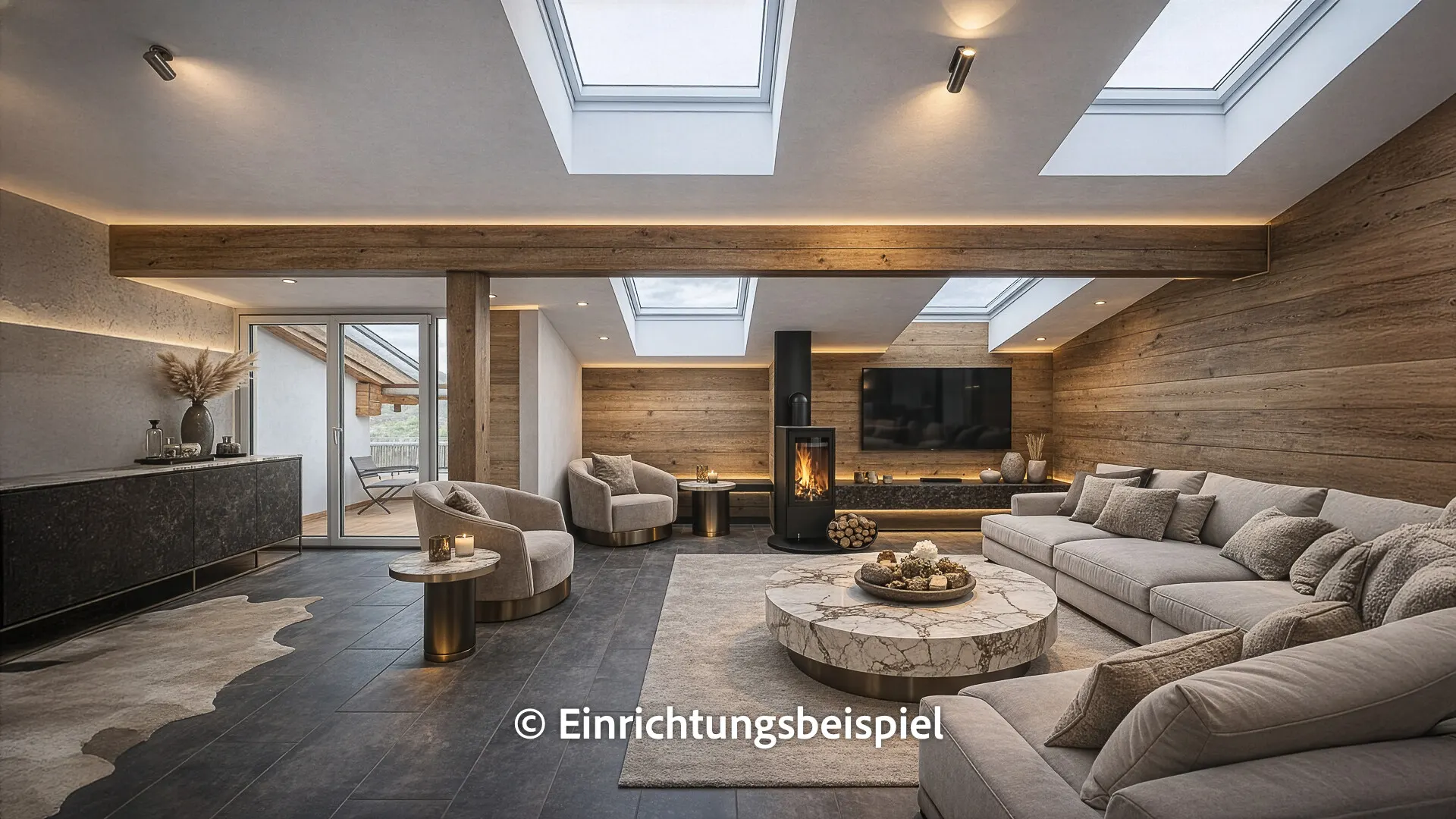 KITZIMMO-exklusive Dachgeschosswohnung kaufen - Immobilien Kitzbühel.