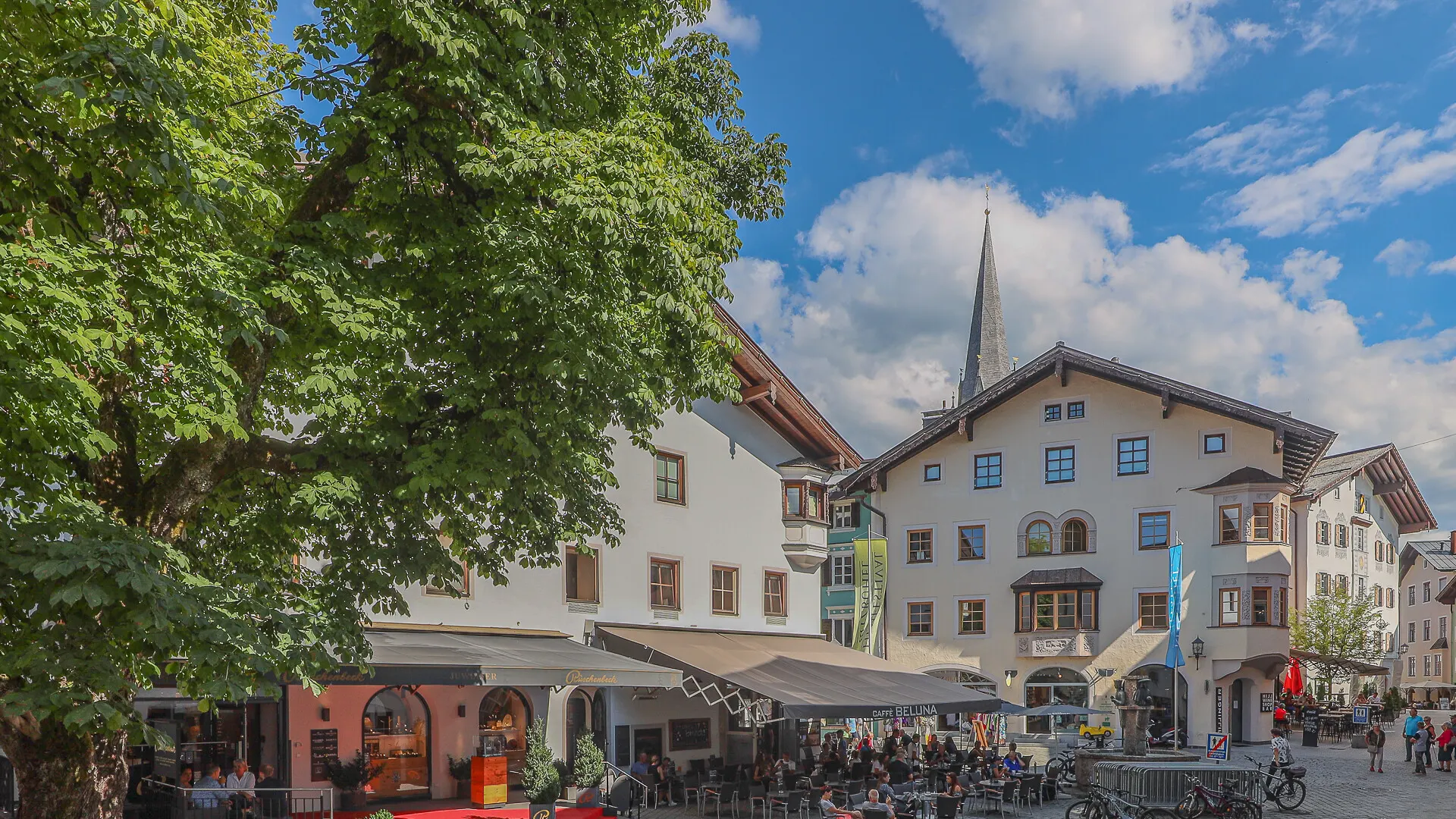 KITZIMMO-Freizeitwohnsitz in historischem Stadthaus mit Blick auf die Streif - Immobilien Kitzbühel.