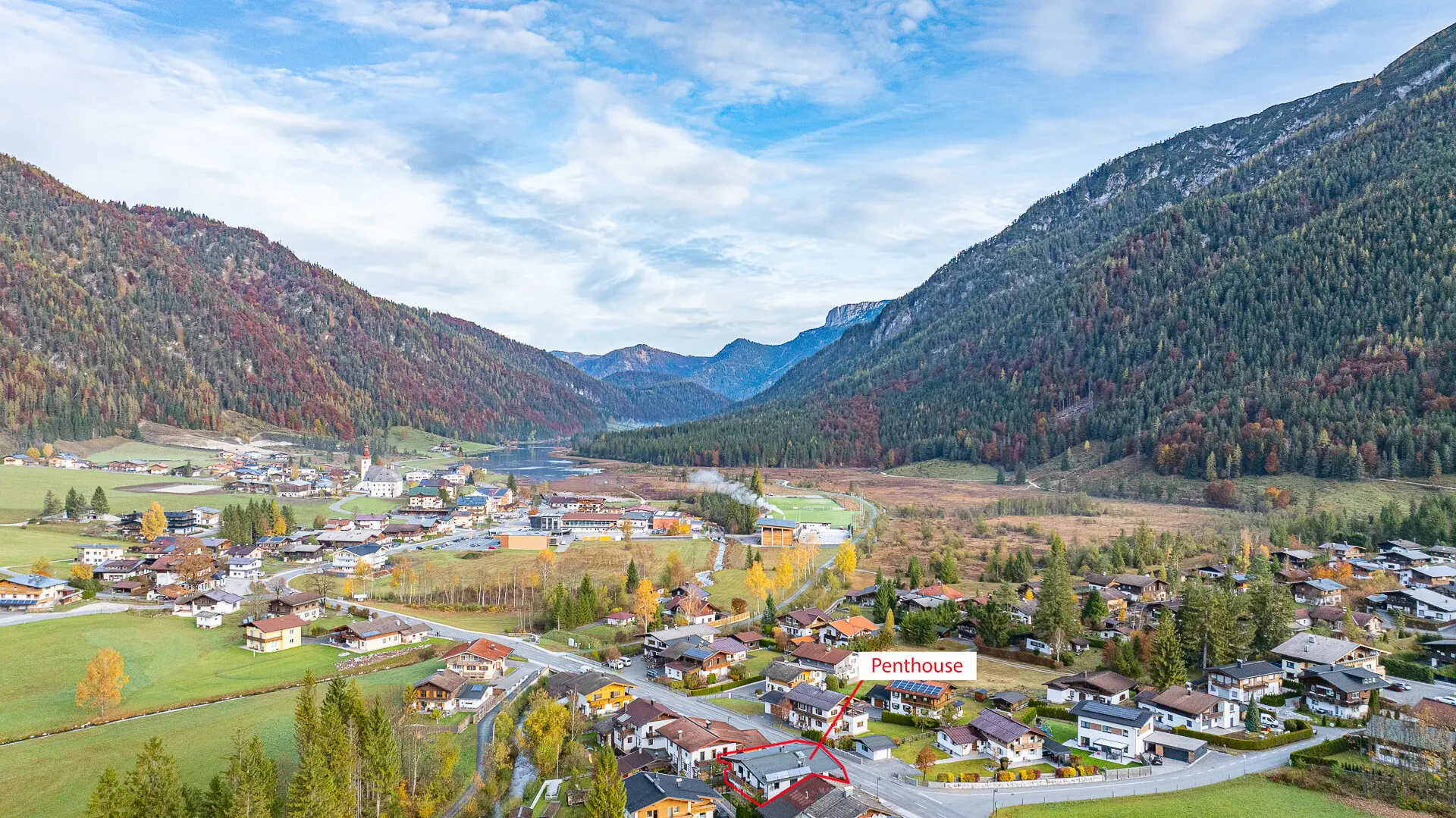 KITZIMMO-Hochwertiges Penthouse mit traumhaftem Bergblick - Immobilien St. Ulrich.