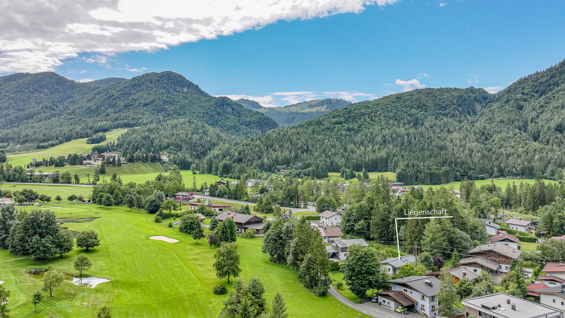 KITZIMMO-Einfamilienhaus am Golfplatz mieten - Immobilien Kirchdorf Erpfendorf.