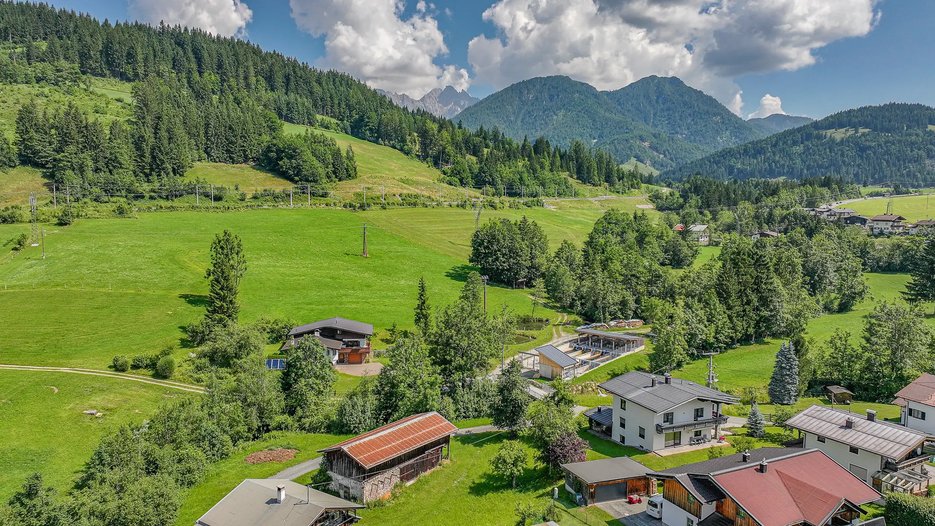 KITZIMMO-Baugrundstück mit Planung für ein Einfamilienhaus - Immobilien Hochfilzen.