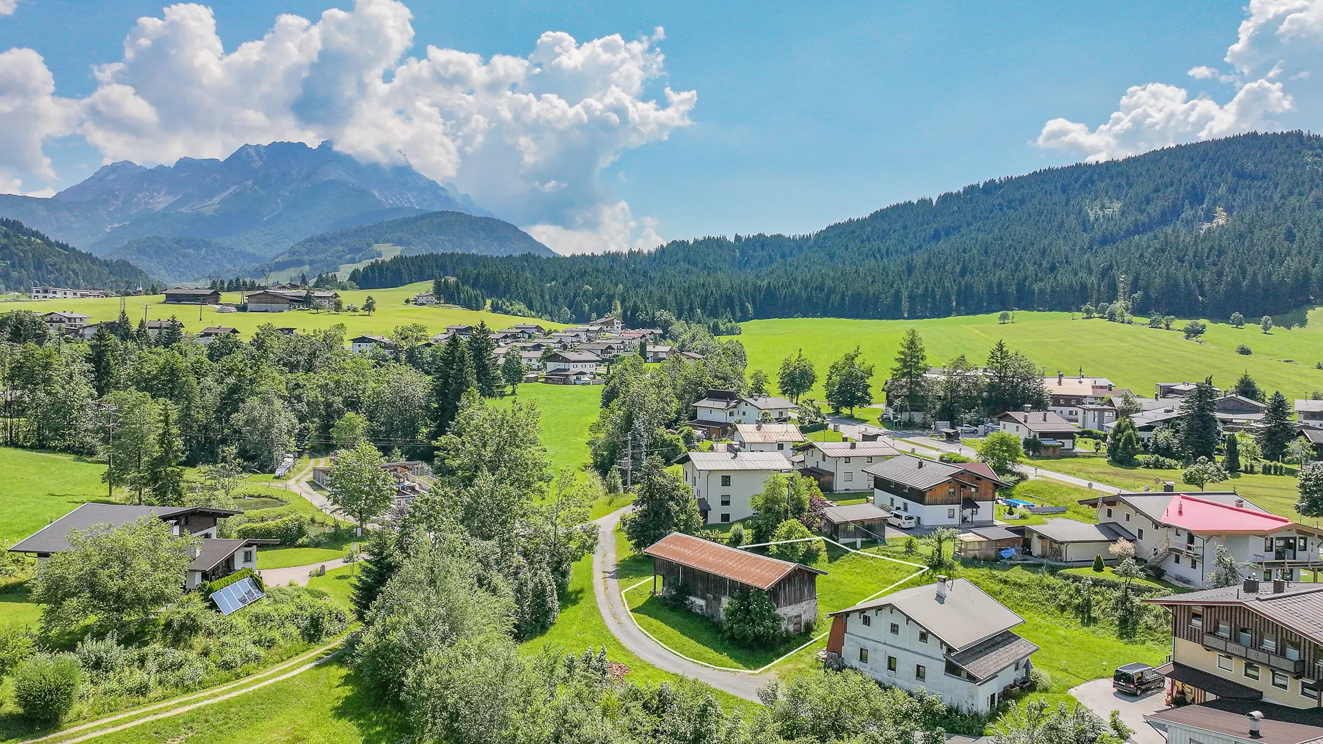 KITZIMMO-Baugrundstück mit Planung für ein Einfamilienhaus - Immobilien Hochfilzen.