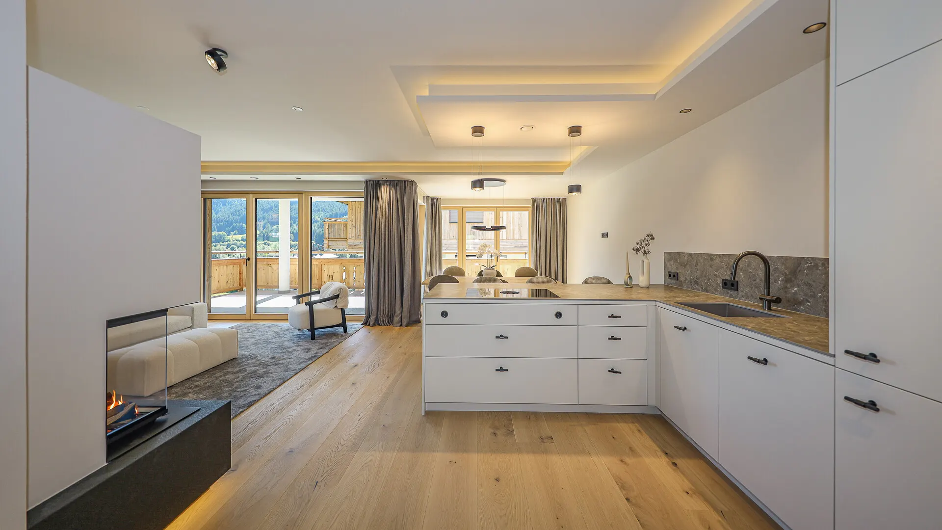 KITZIMMO-Exklusive Neubauwohnung mit traumhaftem Ausblick - Immobilien Brixen.