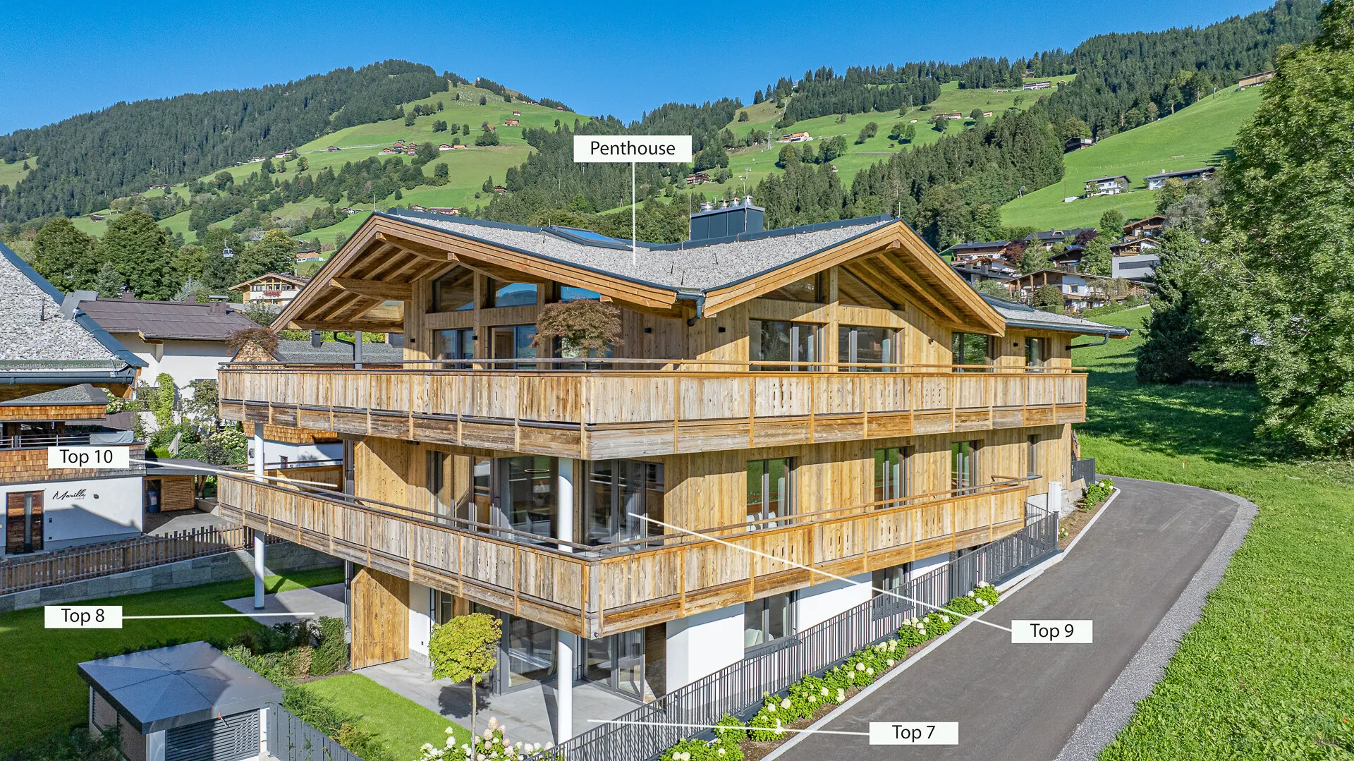 KITZIMMO-Exklusive Neubauwohnung mit traumhaftem Ausblick - Immobilien Brixen.
