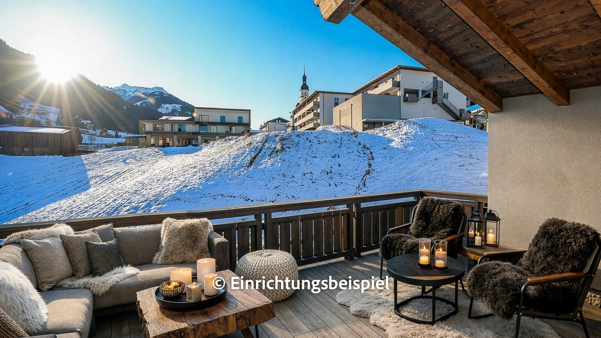 KITZIMMO-Dachgeschosswohnung in sonniger Ruhelage - Immobilien Jochberg.-4