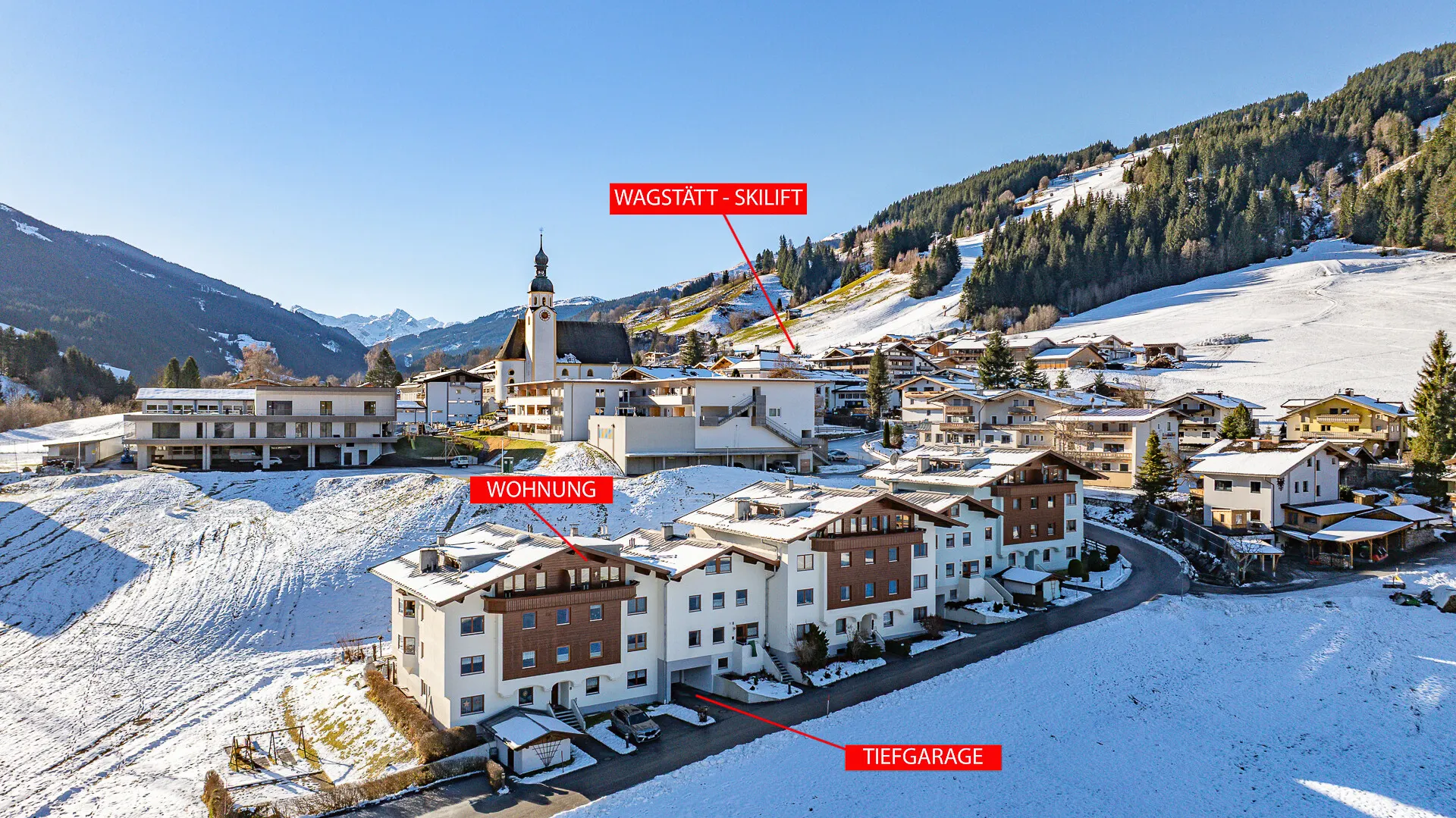 KITZIMMO-Dachgeschosswohnung in sonniger Ruhelage - Immobilien Jochberg.