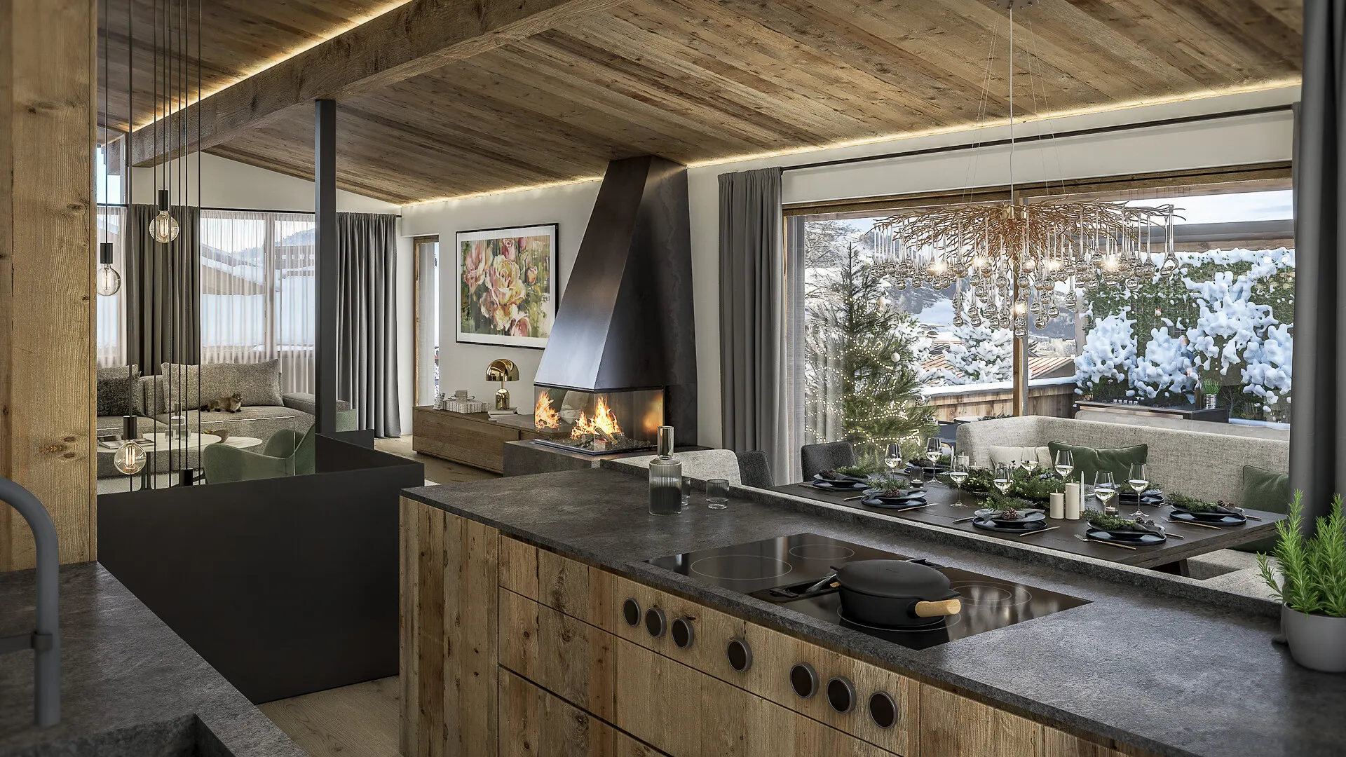 KITZIMMO-Hochwertiges Neubauchalet in Toplage kaufen - Immobilie Kitzbühel.