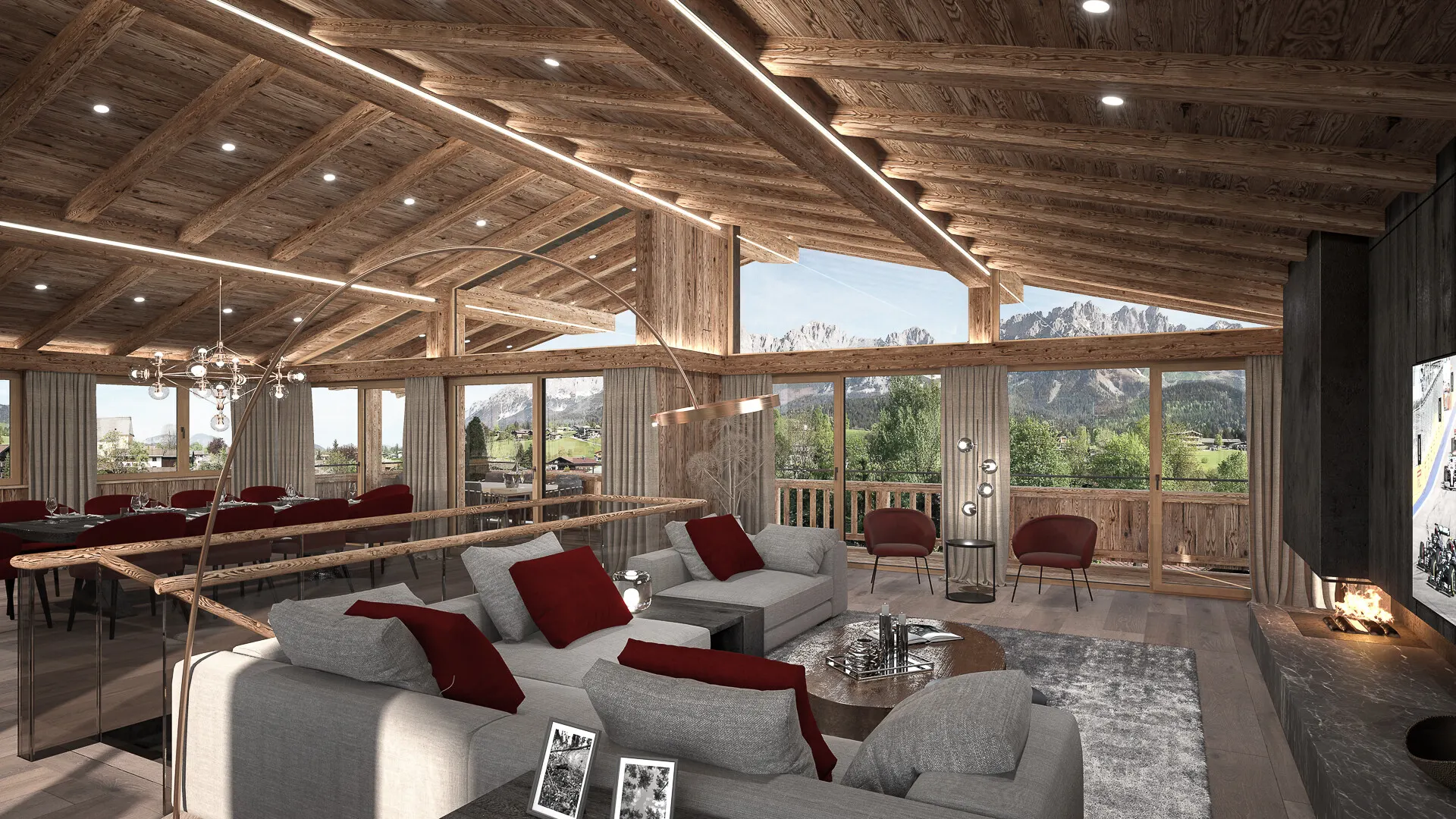 KITZIMMO-Neubau-Luxusvilla mit Kaiserblick in Toplage kaufen - Immobilien Going.