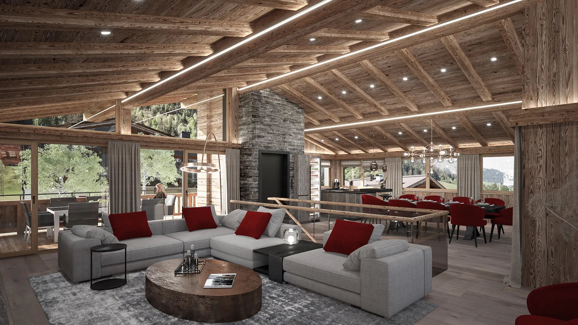 KITZIMMO-Neubau-Luxusvilla mit Kaiserblick in Toplage kaufen - Immobilien Going.