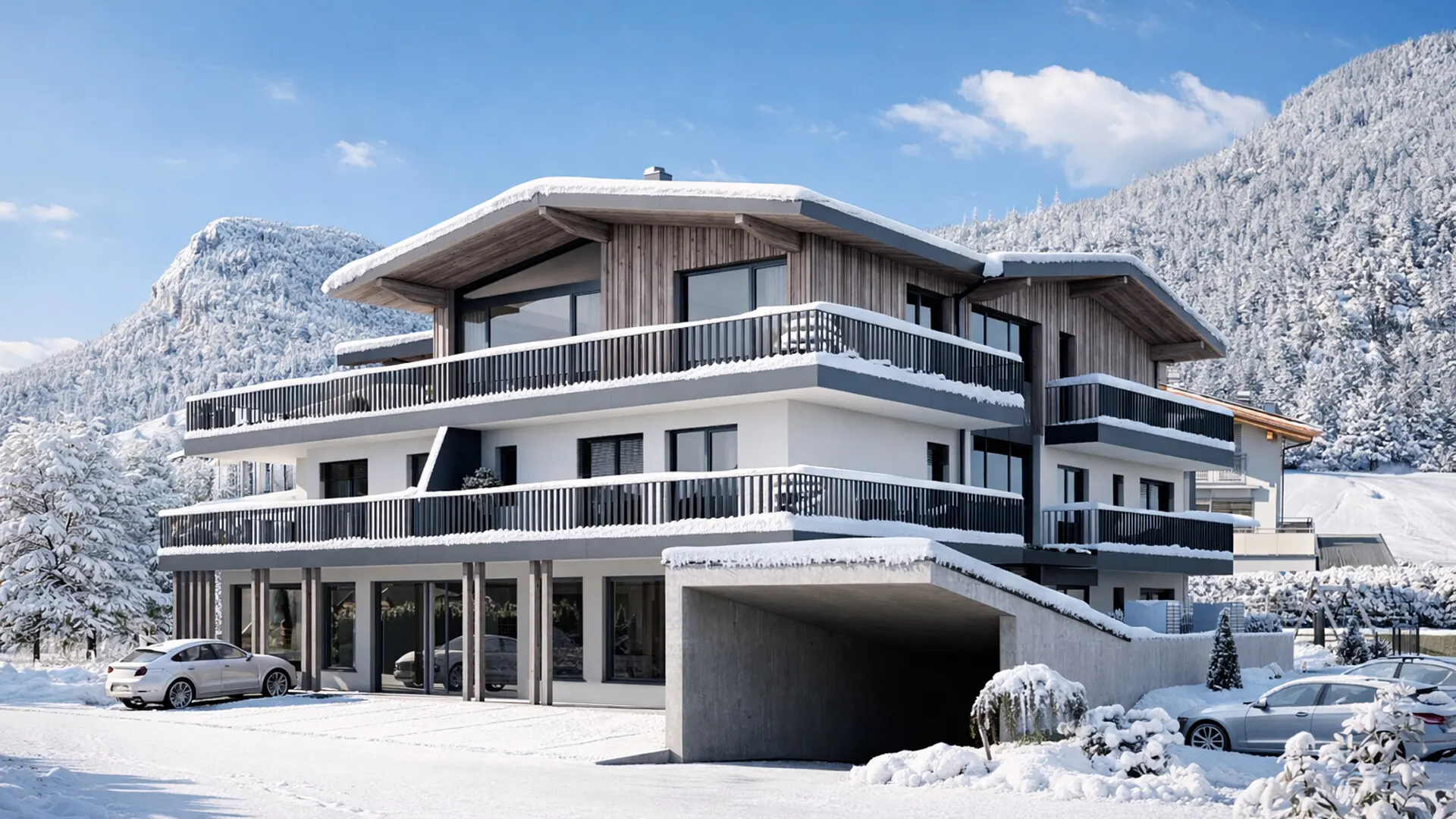 KITZIMMO-Neubauwohnung in Toplage kaufen - Immobilien Kirchdorf Tirol kaufen.