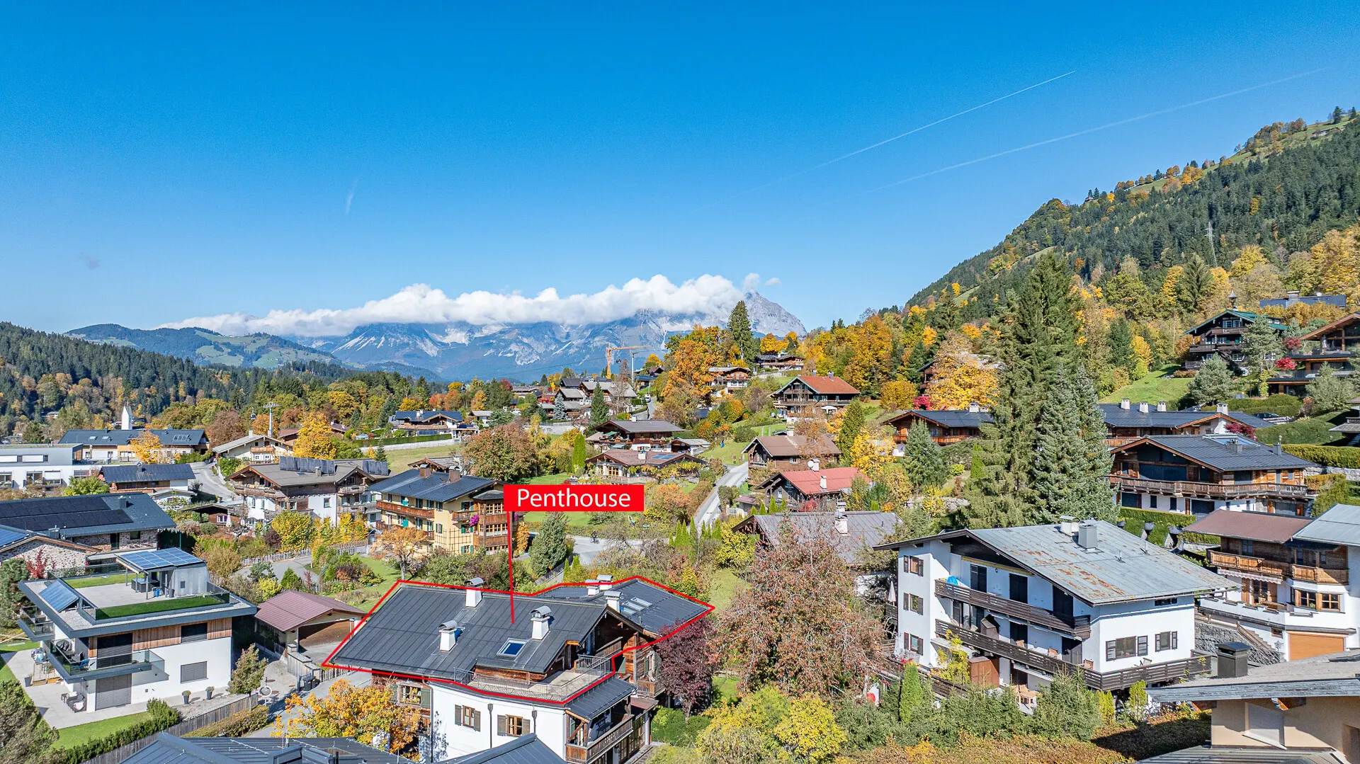 KITZIMMO-Dachgeschosswohnung in Toplage am Sonnberg kaufen - Immobilien Kitzbühel.